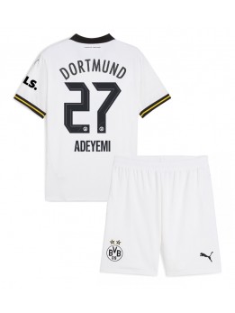 Borussia Dortmund Karim Adeyemi #27 Replika Tredje Kläder Barn 2024-25 Kortärmad (+ byxor)